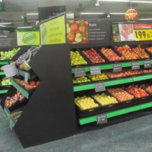 Fruits and Vegetables Racks In Single Sided